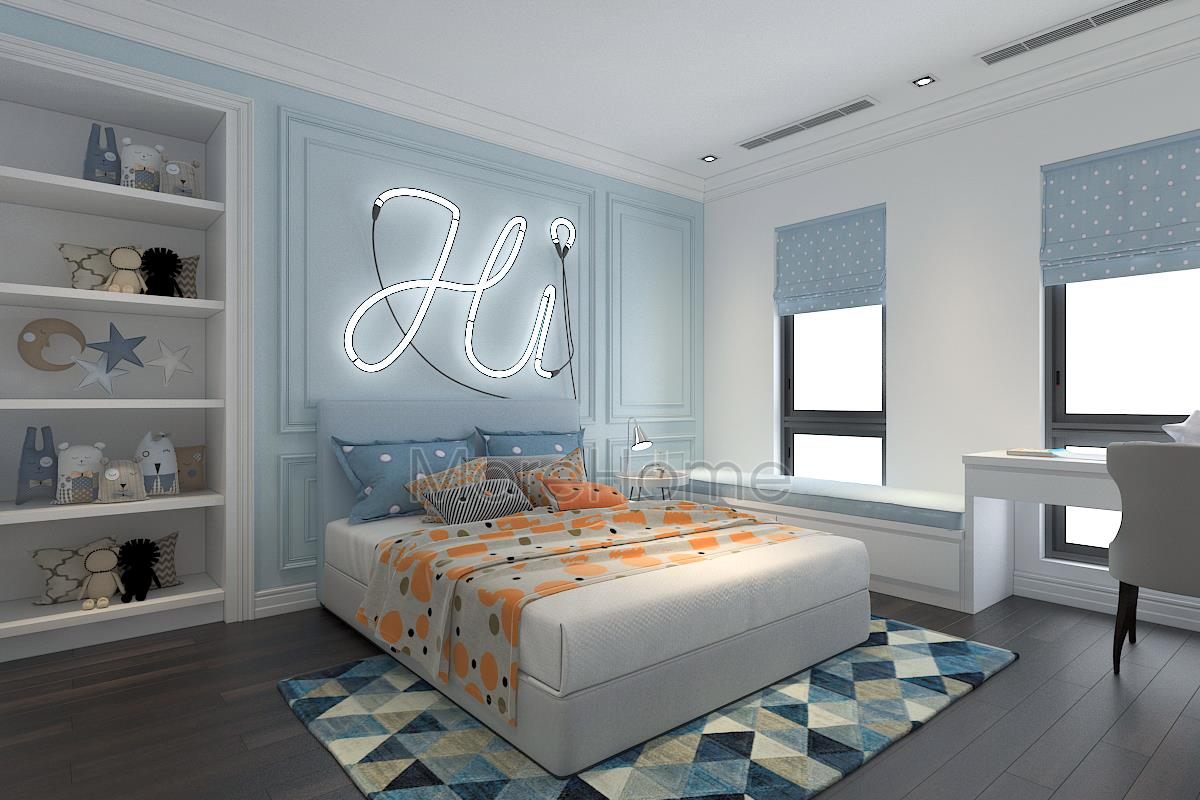 Thiết kế nội thất sang trọng chung cư TSQ, Mỗ Lao, Hà Đông